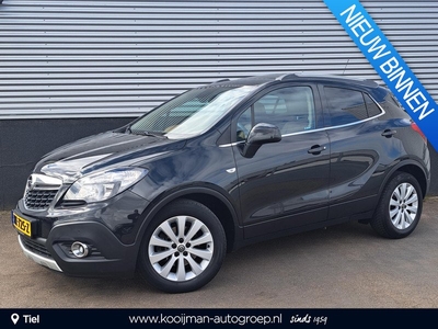 Opel Mokka 1.4 T Cosmo Schuif/kanteldak, Premium lederen bekleding, Parkeersensoren voor + Achter, Navigatie, Stuurwiel & Stoelverwarming, Achteruitrijcamera