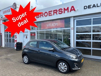 Peugeot 108 1.0 e-VTi Active 3 EIGENAAR * 144.000 KM * AIRCO * 5 DEURS * NIEUWE APK *