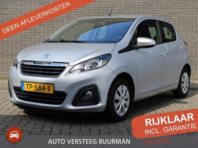 Peugeot 108 1.0 e-VTi Active 5 deurs Airco, Achteruitrij camera, Apple carplay/Android auto, Mistlampen, Radio/DAB/USB,