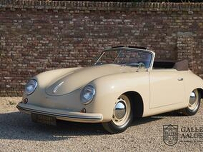 Porsche 356 Pre-A 1500 Convertible Reutter TOP quality restored example, 1200 km since! Matching number and colours