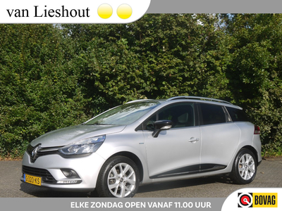 RENAULT CLIO Estate 0.9 TCe Limited NL-Auto!! Navigatie I Key less entree + start I PDC Achter -- 2de Pinksterdag open van 11.00 t/m 15.30 uur --