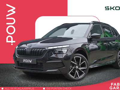 SKODA KAMIQ 1.0 TSI 110pk Monte Carlo | Panoramadak | Sportstoelen | Dodehoek Detectie