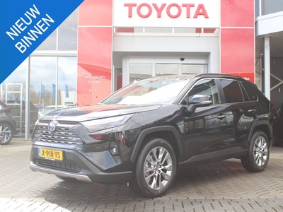 Toyota RAV4 2.5 HYBRID AWD EXECUTIVE NIEUW PREMIUM PACK STOEL/STUURVERW NAVI 360° CAMERA 1.650KG TREKGEW JBL-AUDIO APPLE/ANDROID KEYLESS