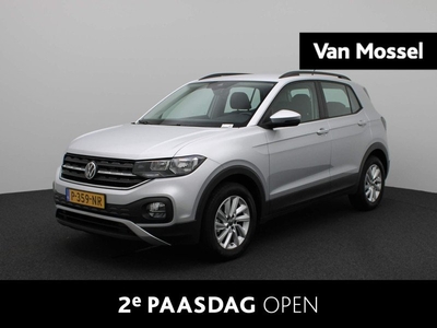 Volkswagen T-Cross 1.0 TSI Life 95 PK | Navigatie | Airco | Camera | Lichtmetalen velgen | Inklapbare spiegels | Lane assist | Fabrieksgarantie t/m 05-2026 |