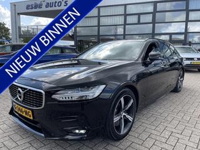 Volvo V90 2.0 T4 Automaat R-Design Bns Sport Panoramadak Luxury Line Scandinavian Line ACC Pilot Assist Camera Carplay Polestar Standkachel On Call Black Line NL Auto 1e Eigenaar