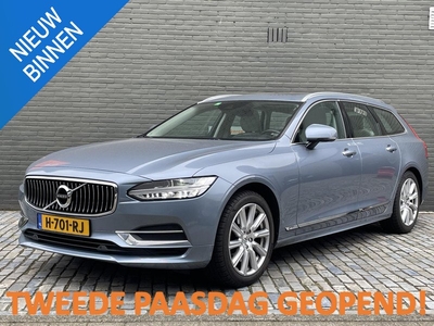 VOLVO V90 2.0 T4 INSCRIPTION I TREKHAAK I LEDEREN BEKLEDING I APPLE/ANDRIOD AUTO I SCHUIF/KANTELDAK