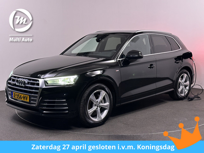 Audi Q5 50 TFSI e quattro S Line Plug In Hybrid PHEV | Luchtvering | Trekhaak af Fabriek | Virtual Cockpit | Navi | Apple Carplay | DAB | Alcantara Sportstoelen |