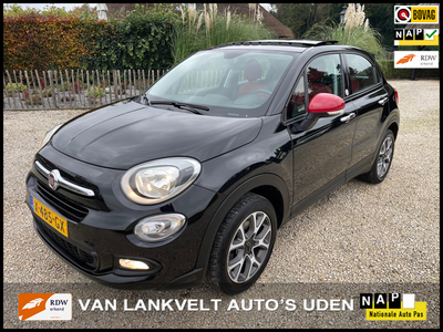 Fiat 500 X 1.6 Rosso Amore, panoramadak, Navi, cruise, airco