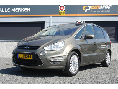 Ford S-Max 1.6 EcoB. Titanium , 5-Pers, Clima , Cruise , Navi , Trekhaak , Nwe DB riem , 12 mnd Bovag gar