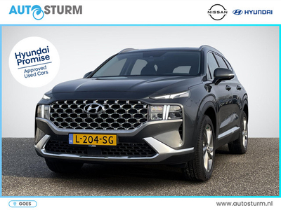 Hyundai Santa Fe 1.6 T-GDI HEV Comfort Smart 7p. *SUMMER SALE* | Trekhaak | Navigatie | Camera | Stoelvewarming | Apple Carplay/Android Auto | Dodehoek | Adapt. Cruise Control | Premium Audio | Rijklaarprijs!