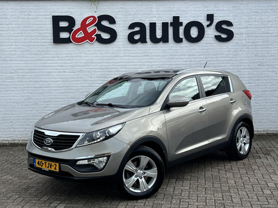 Kia Sportage 1.6 GDI X-ecutive Plus Pack Climate Cruise Trekhaak 6-bak Aux Dakrails Parksensors