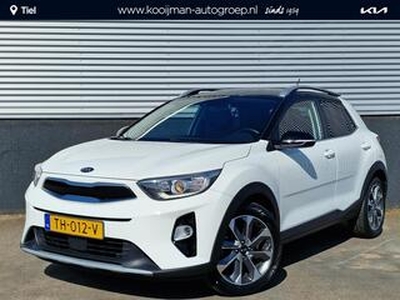 KIA Stonic 1.0 T-GDi ExecutiveLine Nieuw geleverd, Onderhouden, Stoel- & Stuurwielverwarming, Lederen bekleding, Achteruitrijcamera, Dodehoekdetectie, Navigatie, Privacy glass