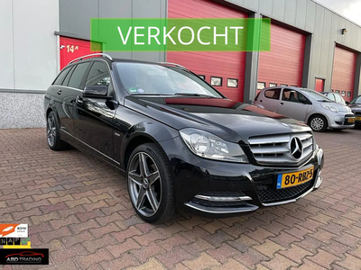 Mercedes-Benz C-klasse Estate 180 Business Class 125! Avantgarde VERKOCHT!!NAVIGATIE|AUTOMAAT|CV-NAP|TREKHAAK|LM-VELGEN