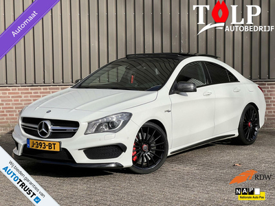 Mercedes CLA-klasse AMG 45 4MATIC Pano Navi Cruise Leder Pdc