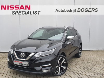 NISSAN QASHQAI 1.3 DIG-T Tekna Plus Automaat Navigatie, Panoramadak, Leder, 19