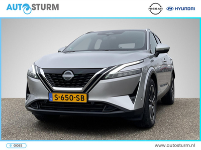 Nissan Qashqai 1.5 e-Power Tekna *SUMMER SALE* Design + Cold Pack | Panoramadak | Stuur- + Stoelverwarming | Head-Up Display | Elek. Achterkep | Adapt. Cruise Control | Rijklaarprijs!