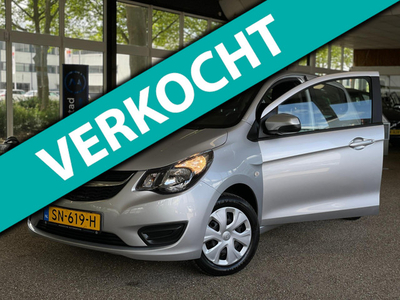 Opel KARL 1.0 ecoFLEX Edition|Cruise|Airco|Bluetooth|City drive|Lage KM|Topstaat|5 deurs|2018|Zilver|1 jaar APK