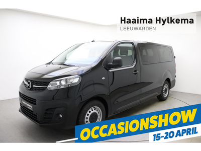 Opel Vivaro-e Combi L3H1 75 kWh EX BTW | Navigatie | 8 zitplaatsen | Parkeersensoren | Getint glas | Camera | NIEUW OP VOORRAAD