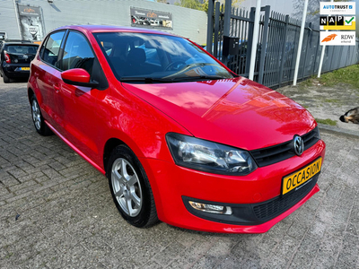 Volkswagen POLO 1.2 TSI Comfortline , airco, elec pakket 5 deurs,112.881 km, nwe apk, schade vrij, rijklaar prijs, zeer nette auto