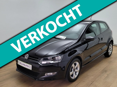 Volkswagen Polo 1.4-16V Comfortline | 1.4 86pk! | Cruisecontrol | Climatic | Zwart | Nette en kloppende auto