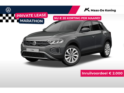 Volkswagen T-Roc Life Edition 1.5 110 kW / 150 PK · Multimedia pakket · Climatronic · Velgen ''Johannesburg 17'' lichtmetaal ·