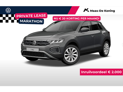 Volkswagen T-Roc Life Edition 1.5 110 kW / 150 pk TSI SUV 7 versn. · Incl. Inruilvoordeel