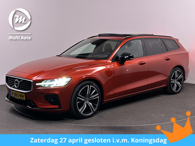 Volvo V60 T8 Recharge AWD R-Design Plug In Hybrid PHEV | Panodak | Sportstoelen Memory | 360 Camera | Adaptive Cruise | Head Up | Apple Carplay | Pilotassist |