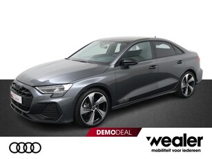 Audi A3 Limousine 35 TFSI S edition NIEUW MODEL! | Audi Virtual cockpit | Optiekpakket Zwart plus | Matrix-LED | Head-up display | Adapt. cruise control | Privacy Glass | Elektr. instelbare voorstoelen | Climate pakket plus | Achteruitrijcamera + parkeers