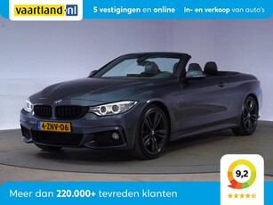 BMW 4 Serie 428i Cabrio High Executive [ Leder Xenon Dealeronderhouden