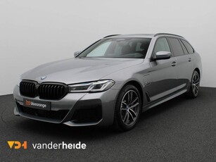 BMW 5-serie Touring 530e M-Sport 292PK AUT Panoramadak, Laser, head-up, leder, achteruitrijcamera, M sportpakket, stoelverwarming, Comfort access, elek. stoelen, alarm, 18'' lichtmetaal