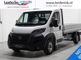 Citroen Jumper Fiat Ducato 2.2 MJet 140 pk L4 Pick Up / Open Laadbak Airco, Cruise Control, 3-Zits, LxBxH 420x202x40 cm Nieuw