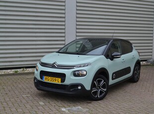 Citroën C3 1.2 PureTech Feel Edition I NAVIGATIE I TREKHAAK I PARKEERSENSOREN ACHTER I AUTOMATISCHE AIRCO I ZWART DAK I