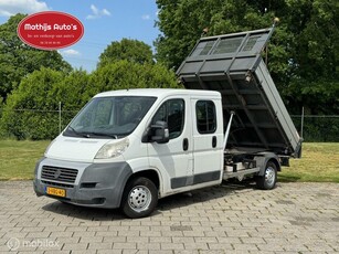 Fiat Ducato bestel 33 2.3 MultiJet Dubbelcabine! 3 zijdige Kipper!