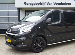 Fiat Talento 2.0 MultiJet 170pk L2H1 5-Zits DC 2x Schuifdeur Leder 17inch LM Keyless Navi A-Spoiler Trekhaak 37710km! *NL auto* 1e Eigenaar!