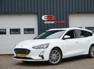 Ford FOCUS Wagon 1.0 EcoBoost 125 PK Titanium | FULL LED | STOEL/STUURVERW. | B&O | NAVI | HALF LEER |