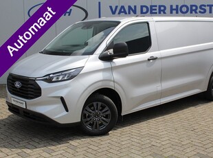 Ford Transit Custom 320 2.0-136pk TDCI L2H1 ´Trend´ AUTOMAAT ! Overtuig u van de rijkwaliteiten van dit nieuwe model Ford Transit Custom. Camera, LED koplampen, Cruise Control, Aut. Airco, Navigatie by Apple / Android, Voorraam verwarmd, Metal