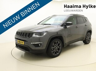 Jeep Compass 1.3T S 150 PK Automaat | Navigatie | Lederen bekleding | Glazen panoramisch Schuifdak | Keyless | Stoel verwarming | Dakrails