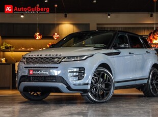 Land Rover Range Rover Evoque 2.0 P250 AWD R-Dynamic First Edition Black Optic, Leder Comfort 14 Weg To-Tone met Memory, Panorama Glas, Head-Up, Meridian Soun