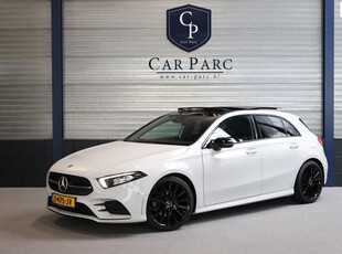 Mercedes-Benz A-klasse 200 AMG LED/SFEER/VIRTUAL/PANORAMADAK/HALF LEDER+S.VERWARMING/19 LMV/CAM/LINE/ACC/ECC/12 MDN GARANTIE!