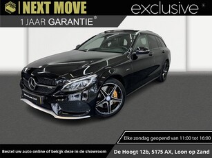 Mercedes-Benz C-klasse Estate 450 AMG 4MATIC✅Panoramadak✅Sfeerverlichting✅Burmester✅Adaptive Cruise Control✅Stoelverwarming✅