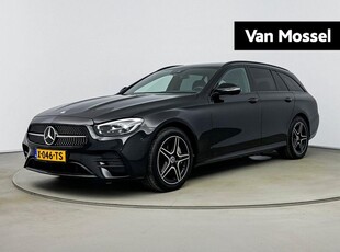 Mercedes-Benz E-klasse Estate 300 e AMG Line | Leder Interieur | Navigatie | Camera | Voorklimatisering | Cruise-Control | Afneembare Trekhaak | Fabrieksgarantie t/m maart 2025