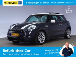 MINI Cooper S 2.0 JCW 231pk Chili [ Panorama Leder Full led Navi ]