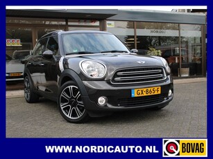 MINI Countryman 1.6 COOPER AUTOMAAT PANORAMADAK/ NAVIGATIE LEDER- STOELVERWARMING- SCHAKELFLIPPER 18 INCH LMV