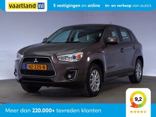 Mitsubishi ASX 1.6 Cleartec Bright [ Airco DAB+ LM velgen]