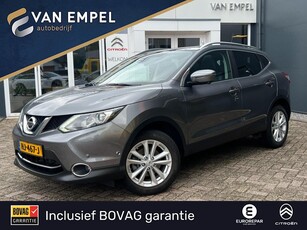 Nissan Qashqai 1.2 Tekna Automaat | Panoramadak | Leder | Parkeercamera |