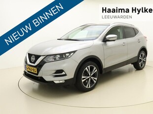 Nissan Qashqai 1.3 DIG-T N-Connecta Automaat | Navigatie | Panoramdak | Trekhaak | Dakrails | Getint glas | Keyless | Climate control