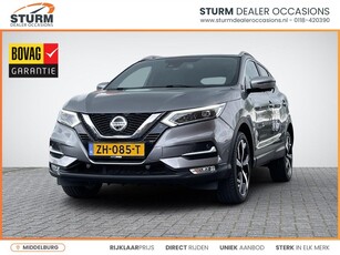 Nissan Qashqai 1.3 DIG-T Tekna + | Panoramadak | Nappa Leder | Geheugenstoel | BOSE Audio | Apple Carplay/Android Auto | Stoelverwarming | Rijklaarprijs!