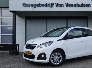 Peugeot 108 1.0 72pk e-VTi Active 5Drs Airco 14inch LM Bluetooth Elek.pakket *NL auto* 32286km! 1e Eigenaar