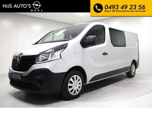 Renault Trafic 1.6 dCi 95 T29 L2H1 DC Comfort | komt geen BTW bij | Lichte Schade | 5 Persoons | Airco / PDC achter / Navi / Bluetooth