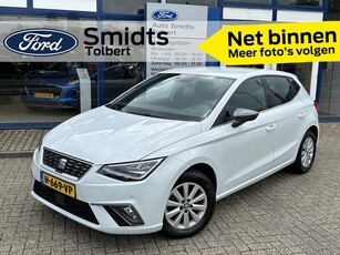 SEAT Ibiza 1.0 TSI Excellence | Keyless | Stoelverwarming | AR camera | Park. sensoren V+A | Navi | Climate